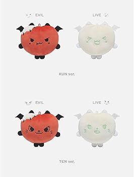 Amazon.co.jp: WayV - REVERSIBLE DOLL KEY RING キーリング OFFICIAL